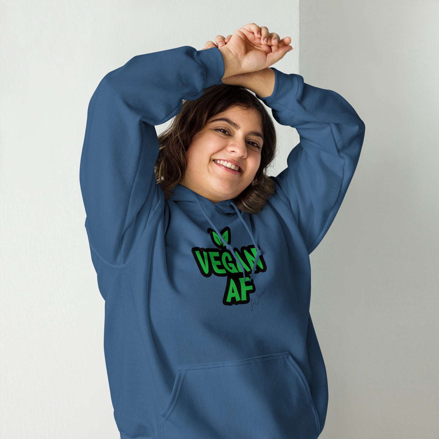 Vegan AF Unisex Hoodie - LeMack 