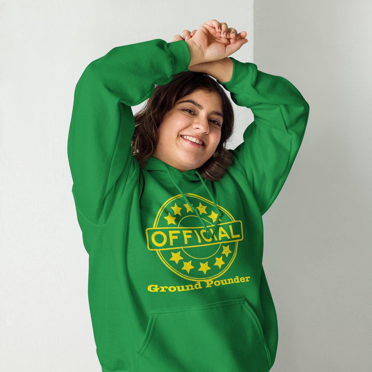 Official Ground Pounder Unisex Hoodie - LeMack 