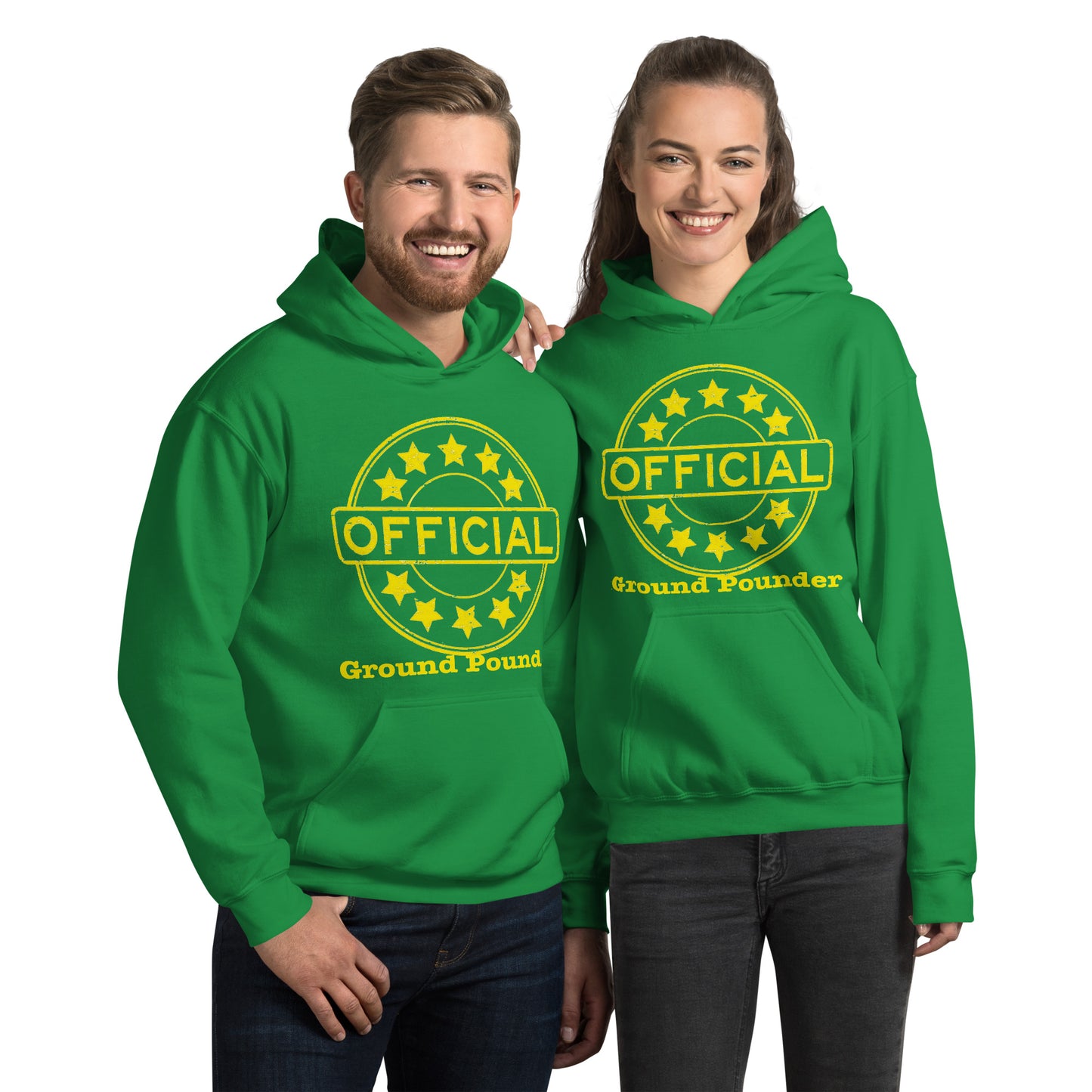 Official Ground Pounder Unisex Hoodie - LeMack 