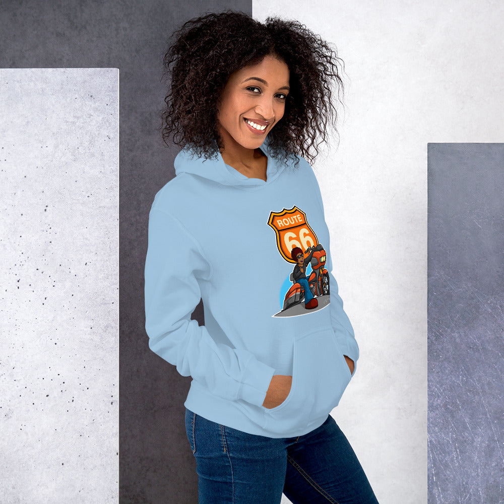 Route 66 Unisex Hoodie - LeMack 