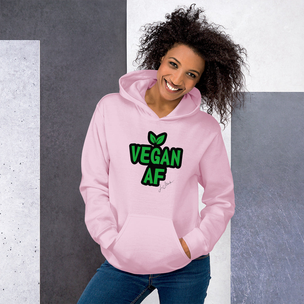 Vegan AF Unisex Hoodie - LeMack 