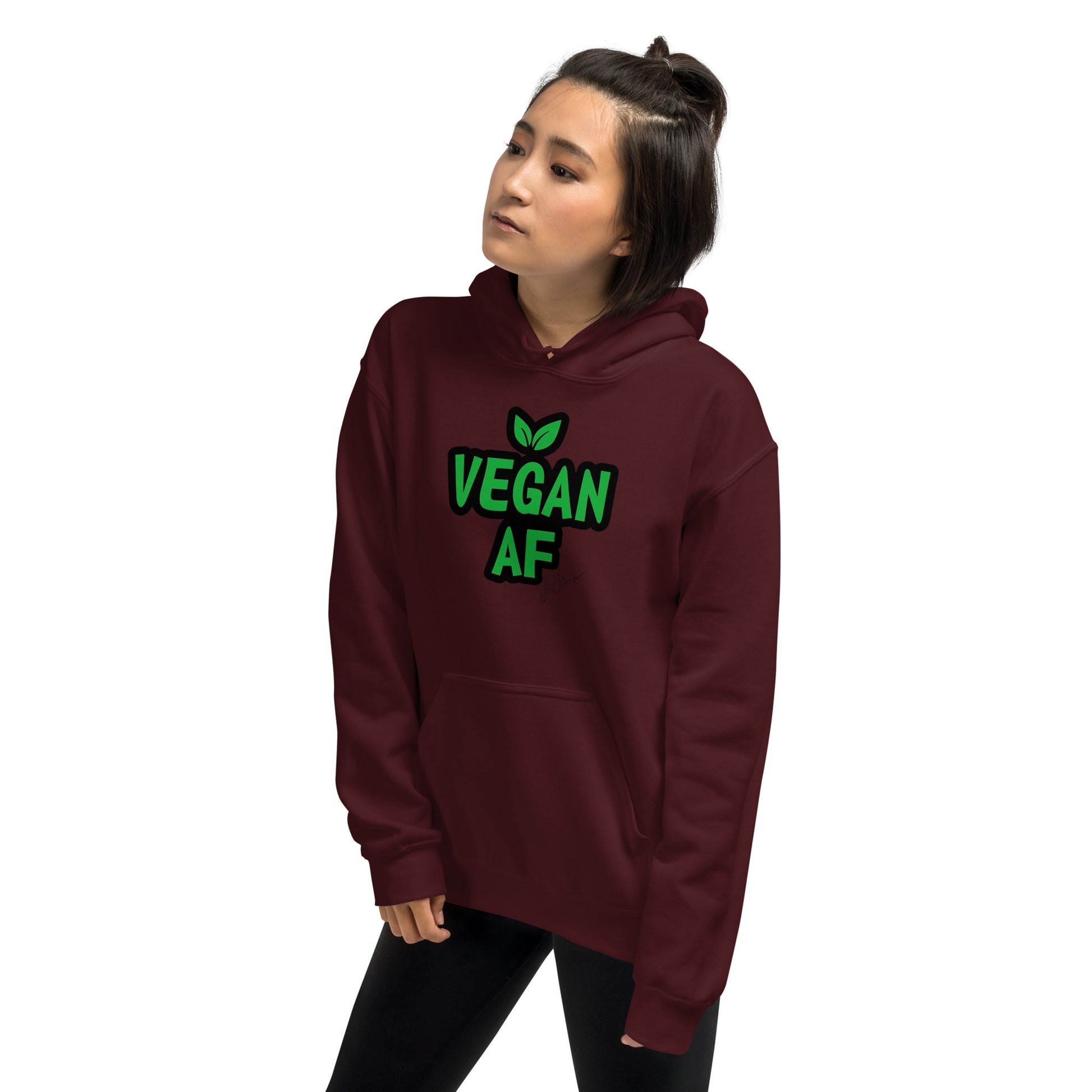 Vegan AF Unisex Hoodie - LeMack 