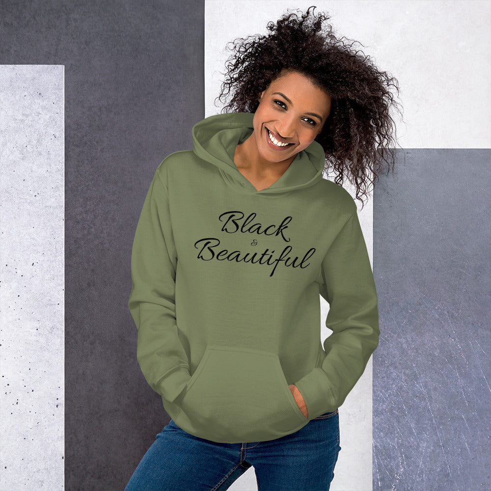 Black & Beautiful Unisex Hoodie - LeMack 