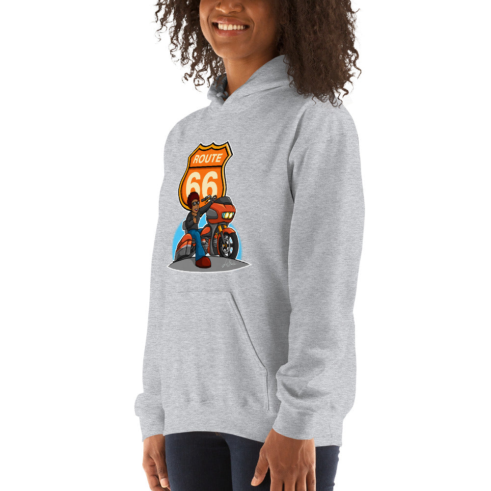 Route 66 Unisex Hoodie - LeMack 