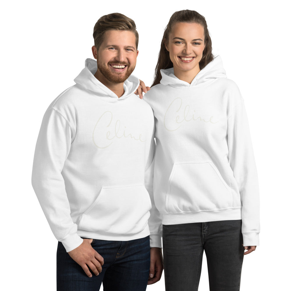 White Unisex Hoodie - LeMack 