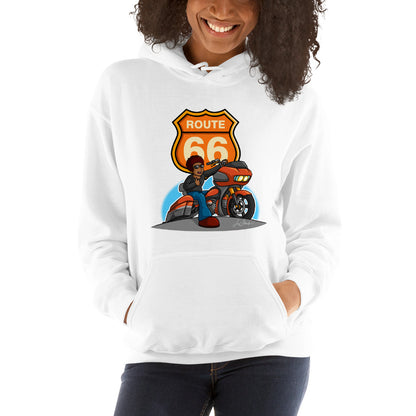 Route 66 Unisex Hoodie - LeMack 