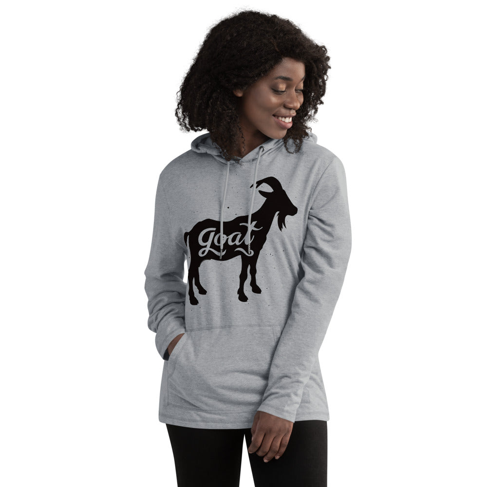 Unisex Lightweight GOAT Hoodie - LeMack 