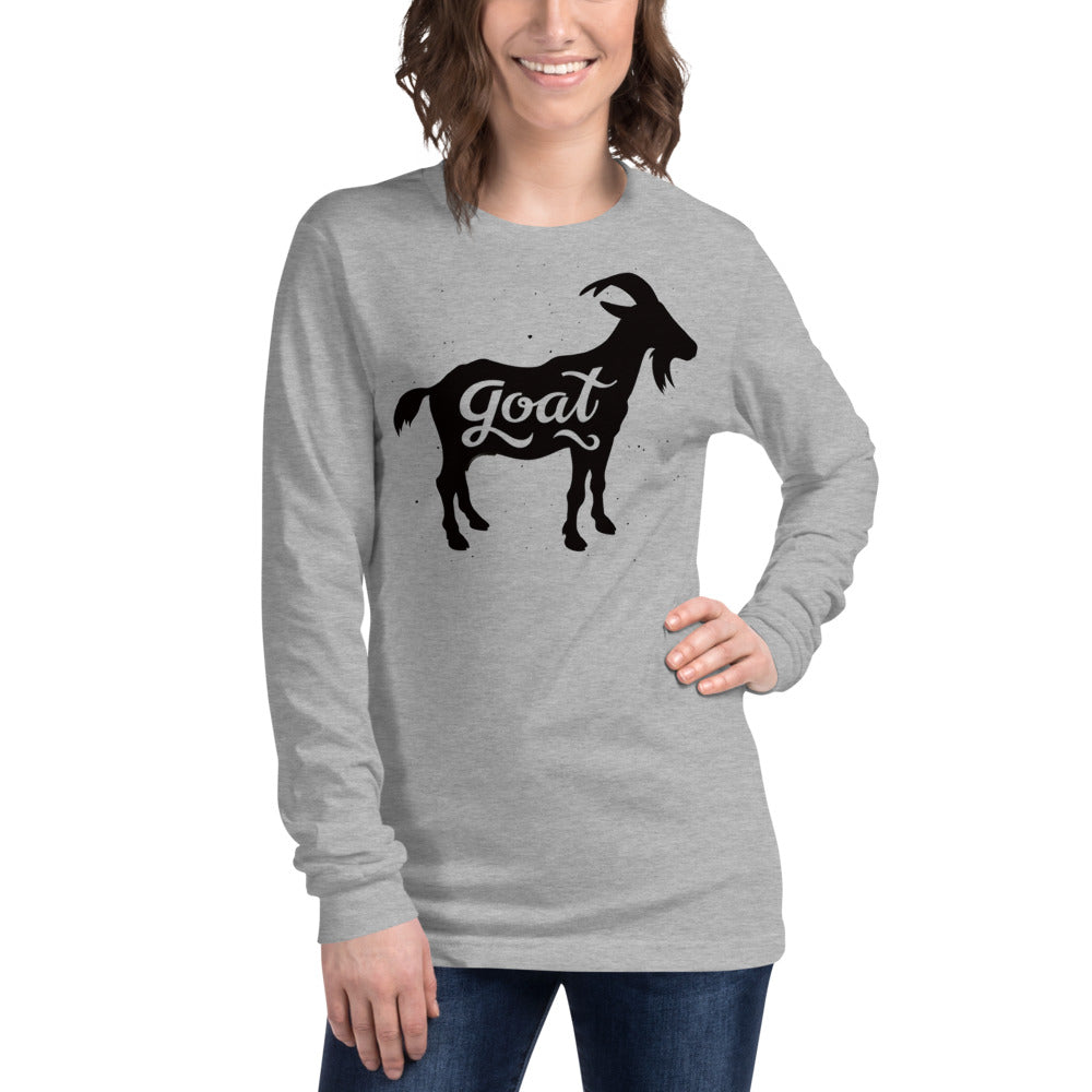 GOAT Unisex Long Sleeve Tee - LeMack 