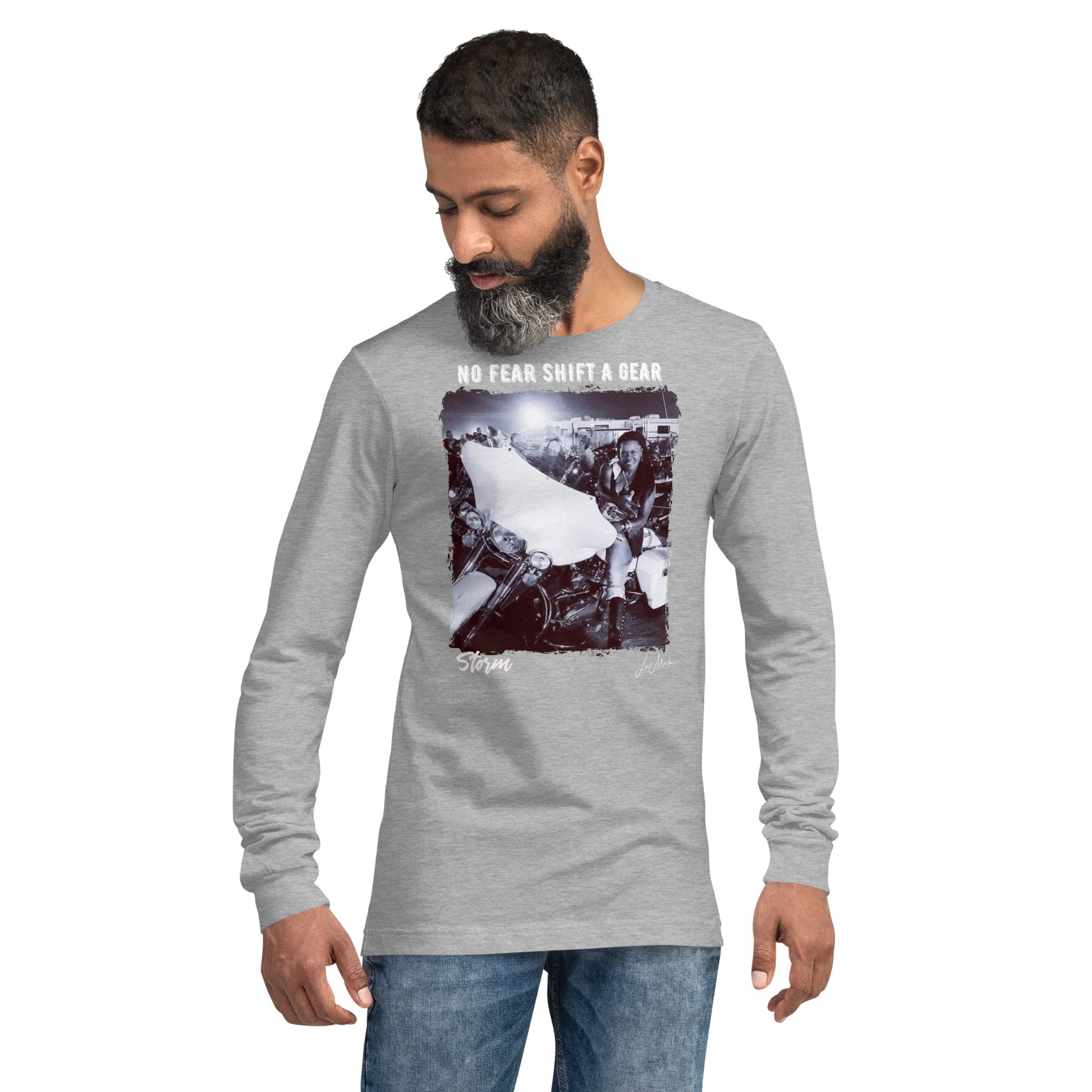 No Fear "Storm" Unisex Long Sleeve Tee - LeMack 