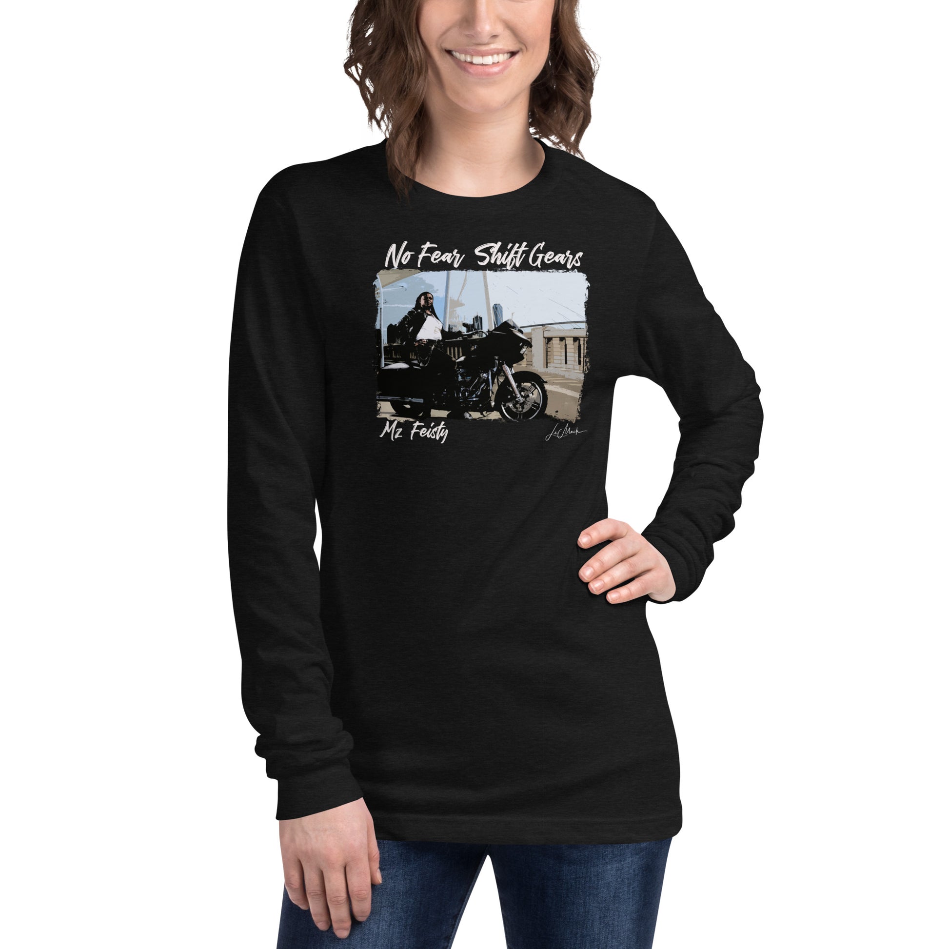 No Fear "Mz Feisty" Unisex Long Sleeve Tee - LeMack 