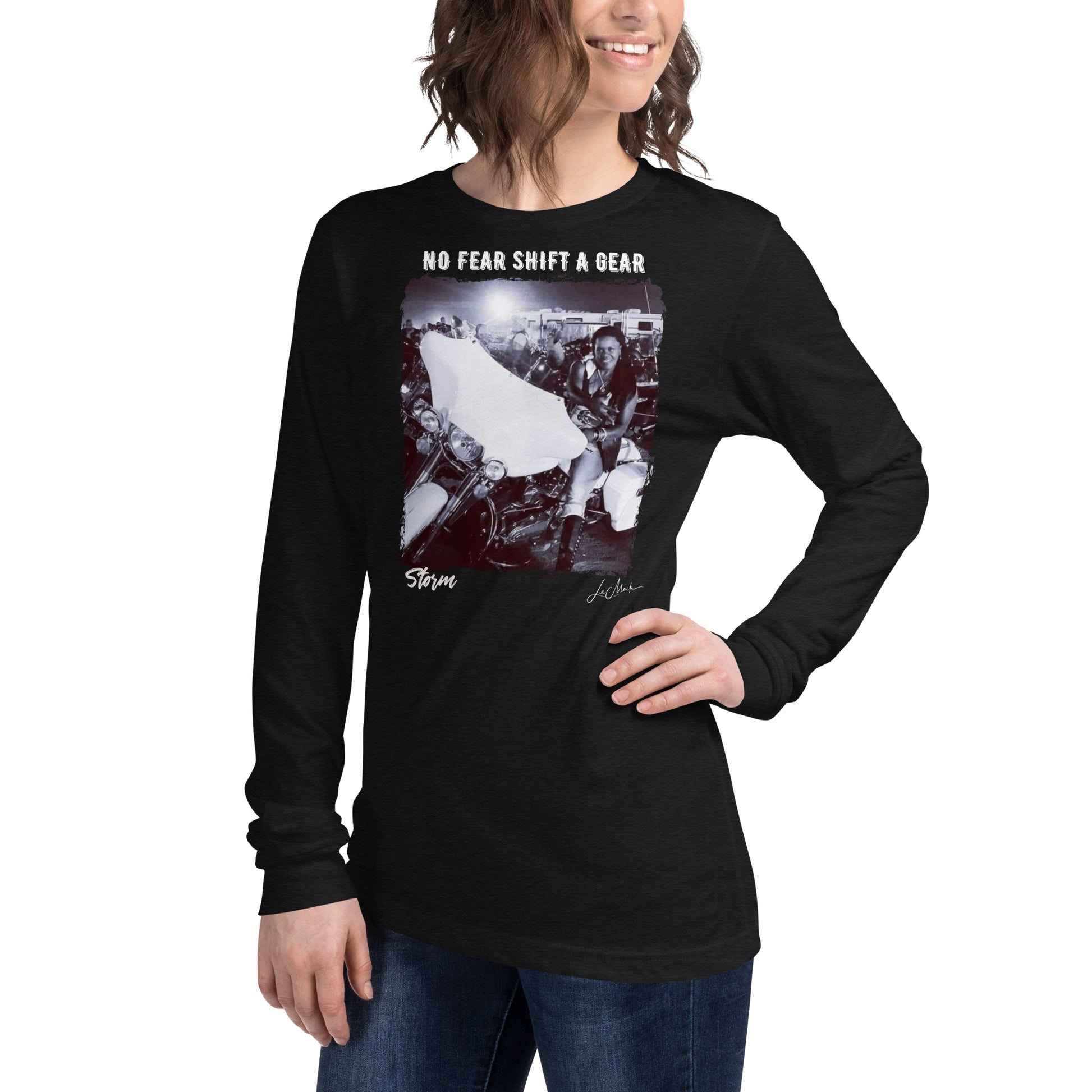 No Fear "Storm" Unisex Long Sleeve Tee - LeMack 