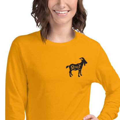 GOAT Unisex Long Sleeve Tee - LeMack 