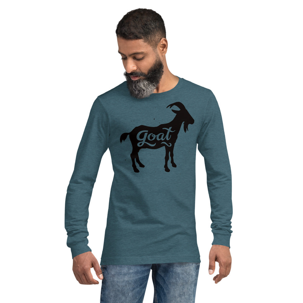 GOAT Unisex Long Sleeve Tee - LeMack 