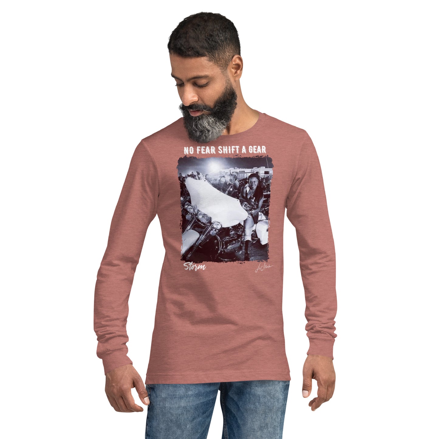 No Fear "Storm" Unisex Long Sleeve Tee - LeMack 