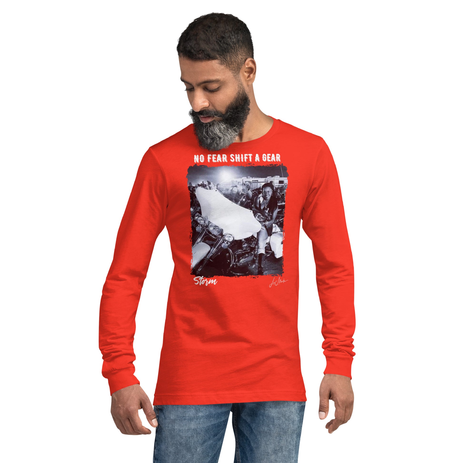 No Fear "Storm" Unisex Long Sleeve Tee - LeMack 