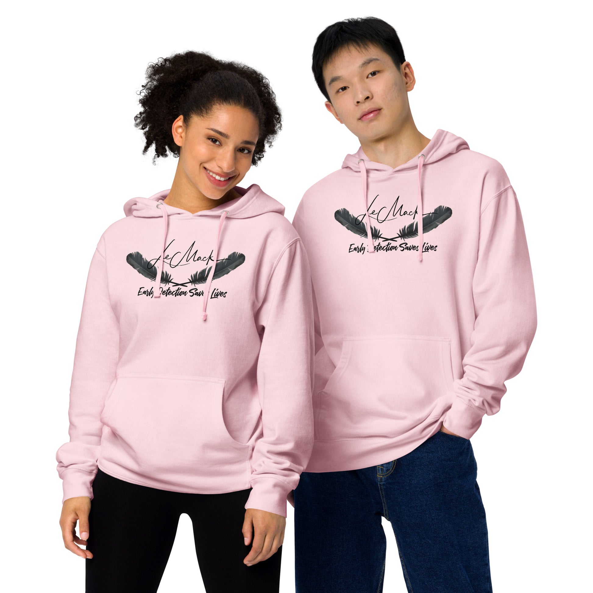 Early detection Unisex midweight hoodie - LeMack 