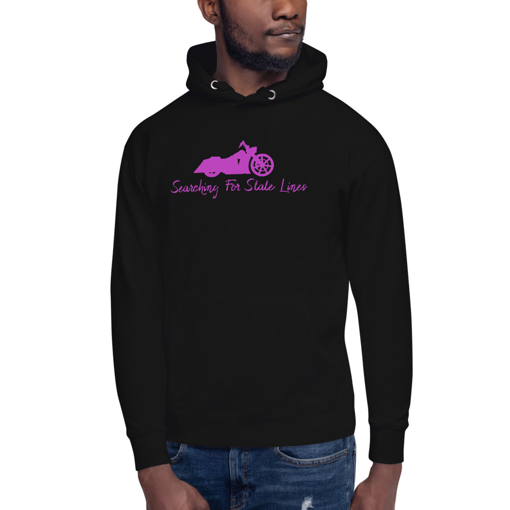 Road King Purple Unisex Hoodie - LeMack 