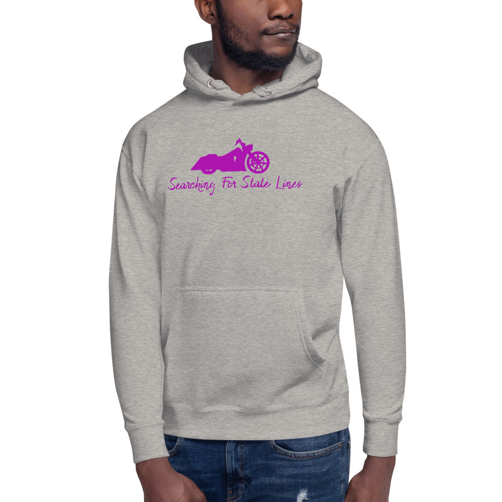 Road King Purple Unisex Hoodie - LeMack 