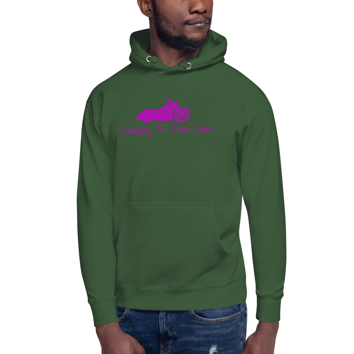 Road King Purple Unisex Hoodie - LeMack 