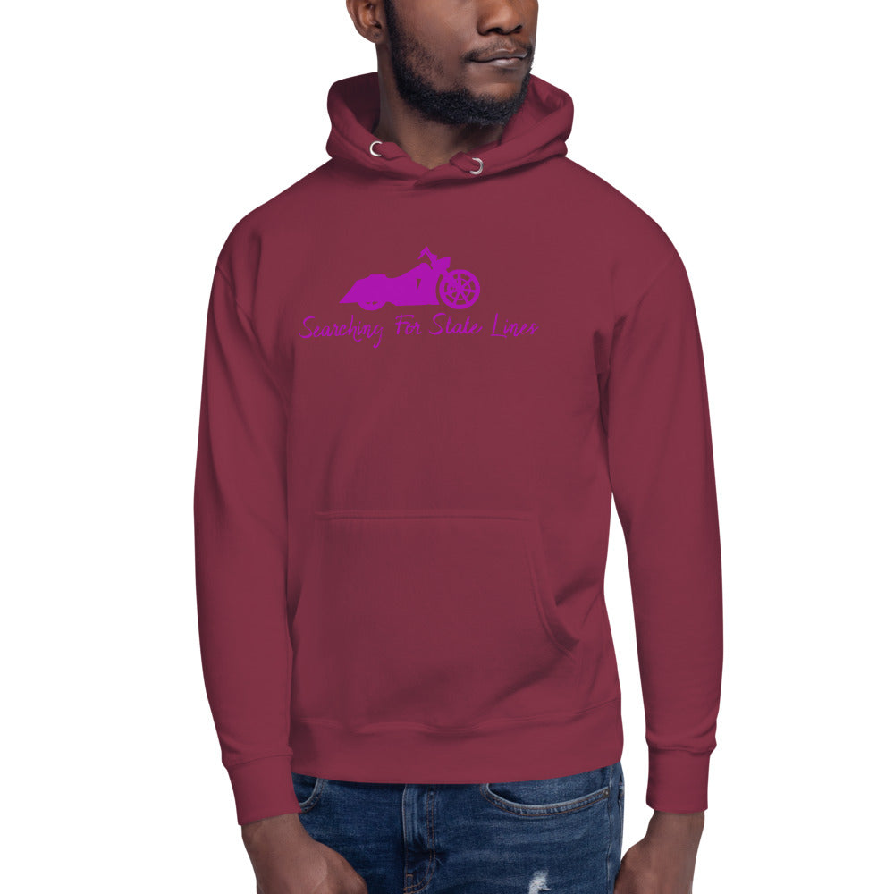 Road King Purple Unisex Hoodie - LeMack 