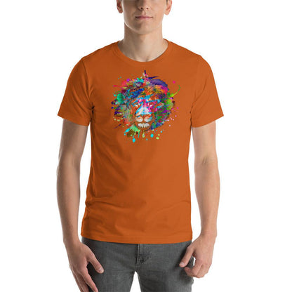 Short-Sleeve Unisex Lion T-Shirt - LeMack 