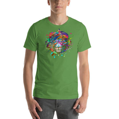Short-Sleeve Unisex Lion T-Shirt - LeMack 