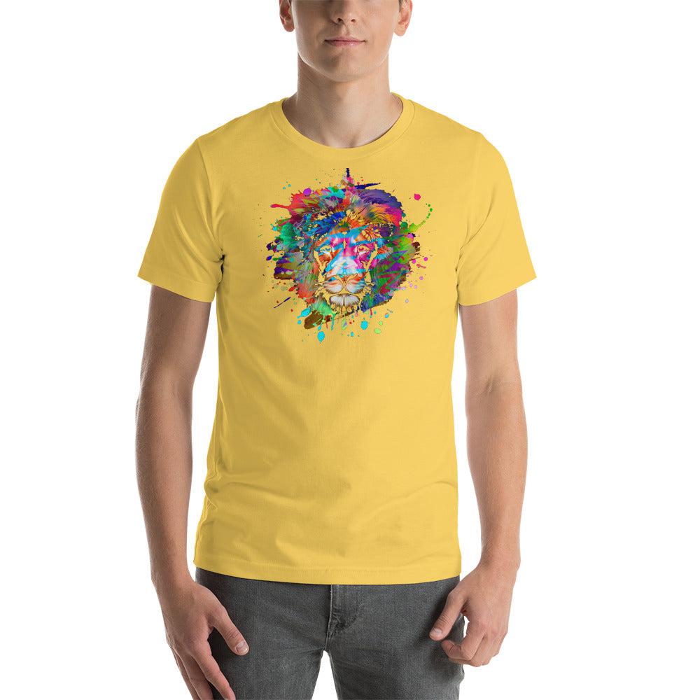 Short-Sleeve Unisex Lion T-Shirt - LeMack 