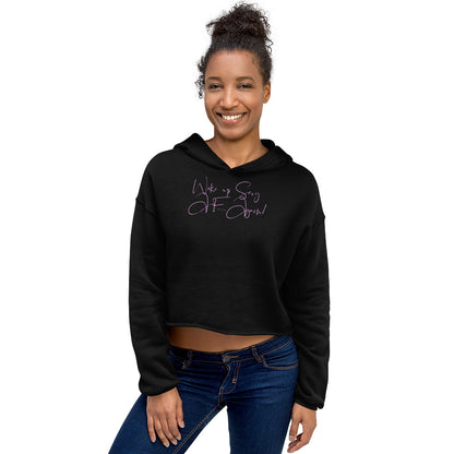 Sexy AF again Crop Hoodie - LeMack 