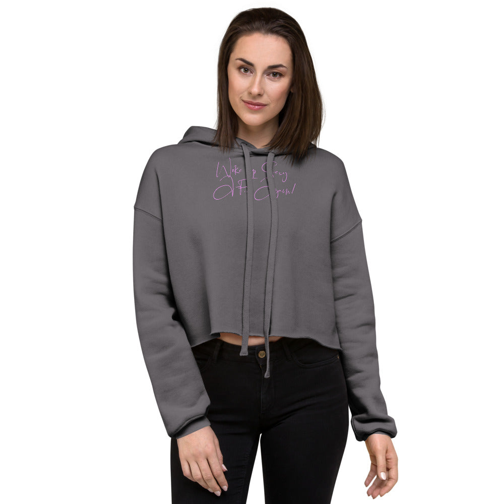 Sexy AF again Crop Hoodie - LeMack 