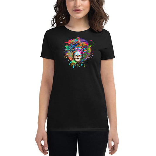 Women's short sleeve Lion t-shirt - LeMack 