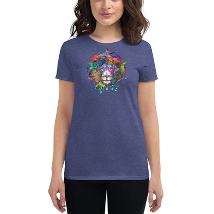 Women's short sleeve Lion t-shirt - LeMack 