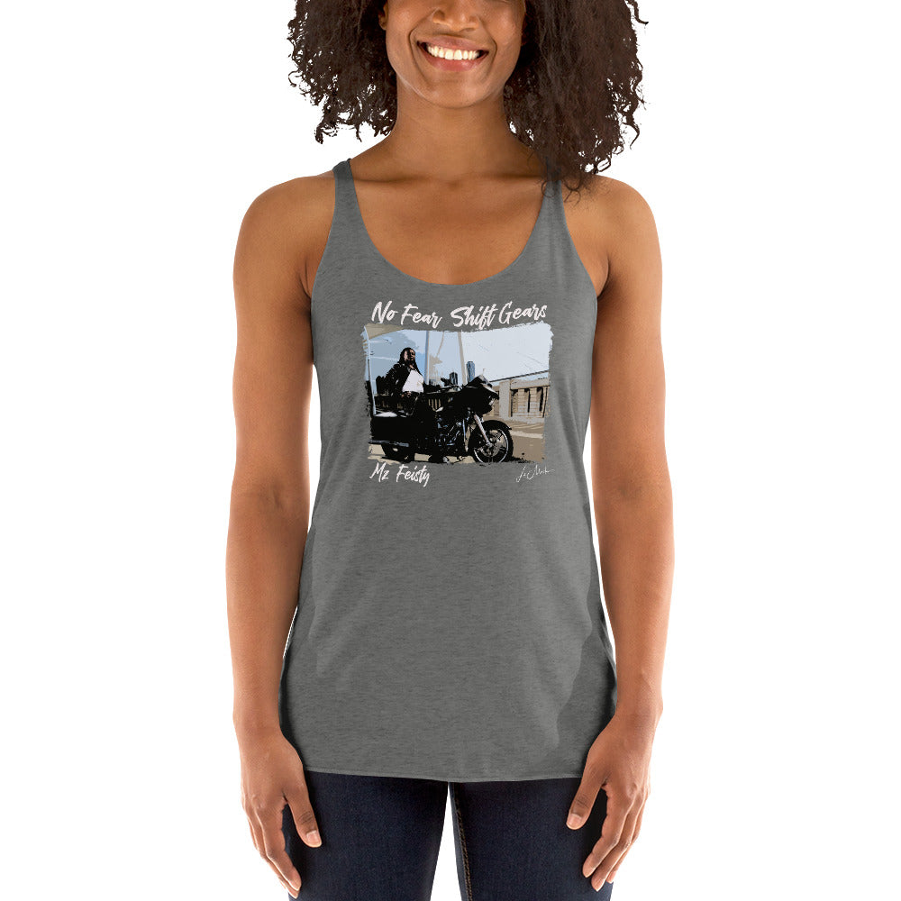 No Fear "Mz Feisty" Women's Racerback Tank - LeMack 