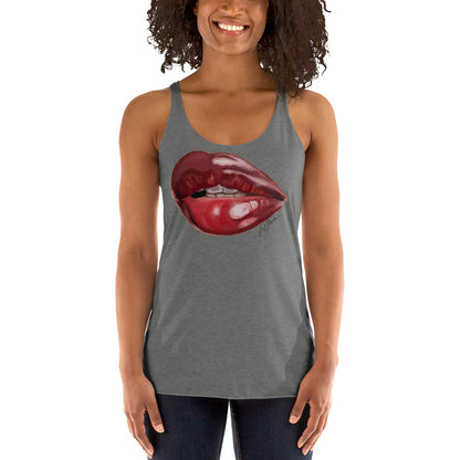 LeMack Lips Women's Racerback Tank - LeMack 