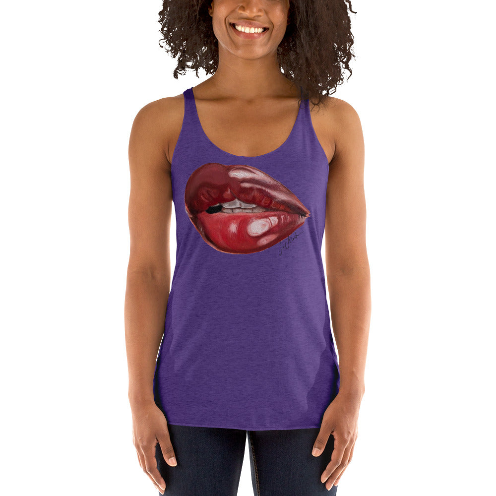 LeMack Lips Women's Racerback Tank - LeMack 