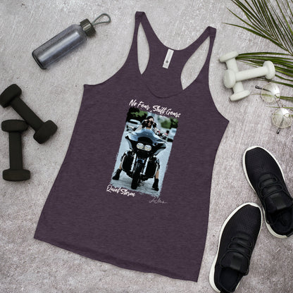 No Fear " Quiet Storm" Women's Racerback Tank - LeMack 