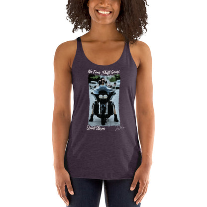 No Fear " Quiet Storm" Women's Racerback Tank - LeMack 
