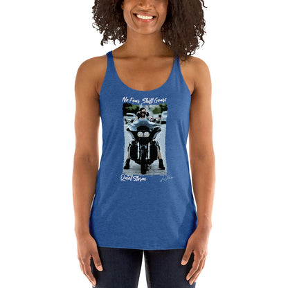 No Fear " Quiet Storm" Women's Racerback Tank - LeMack 