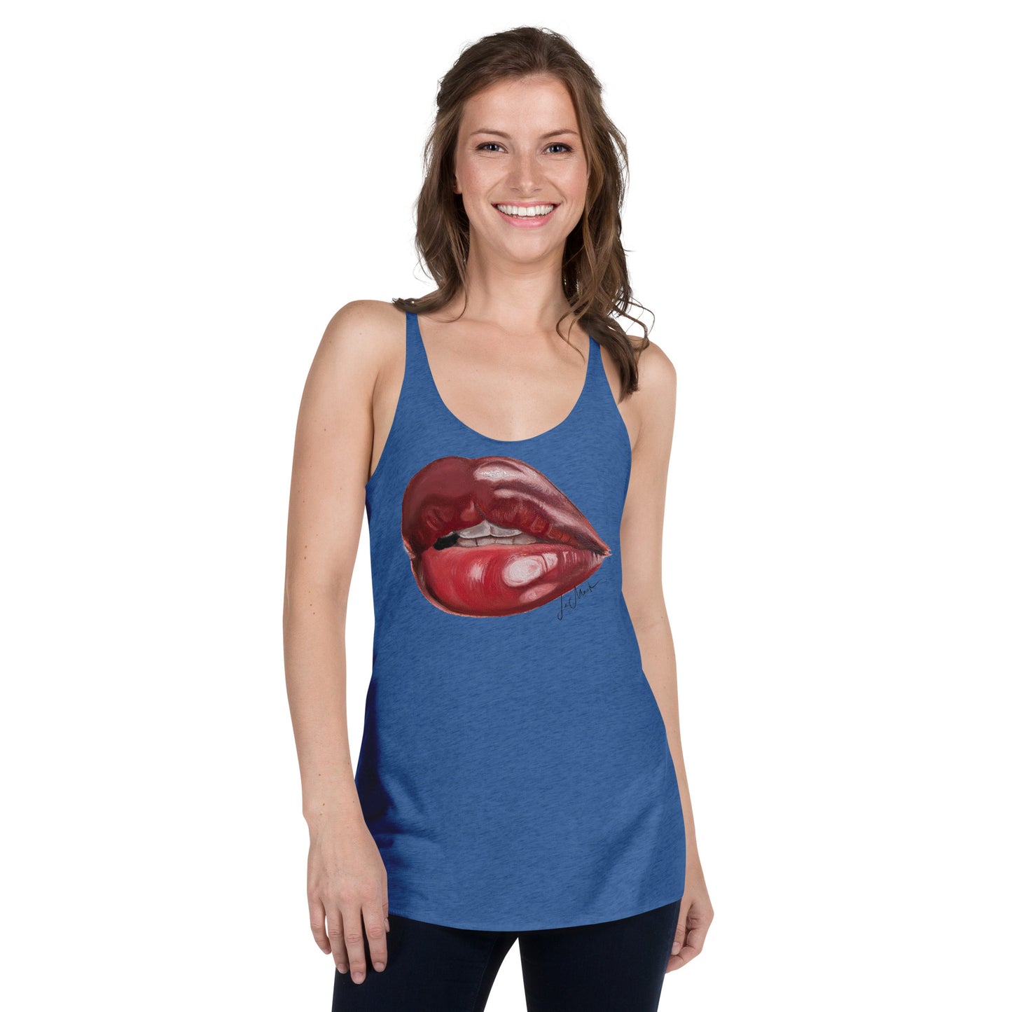 LeMack Lips Women's Racerback Tank - LeMack 