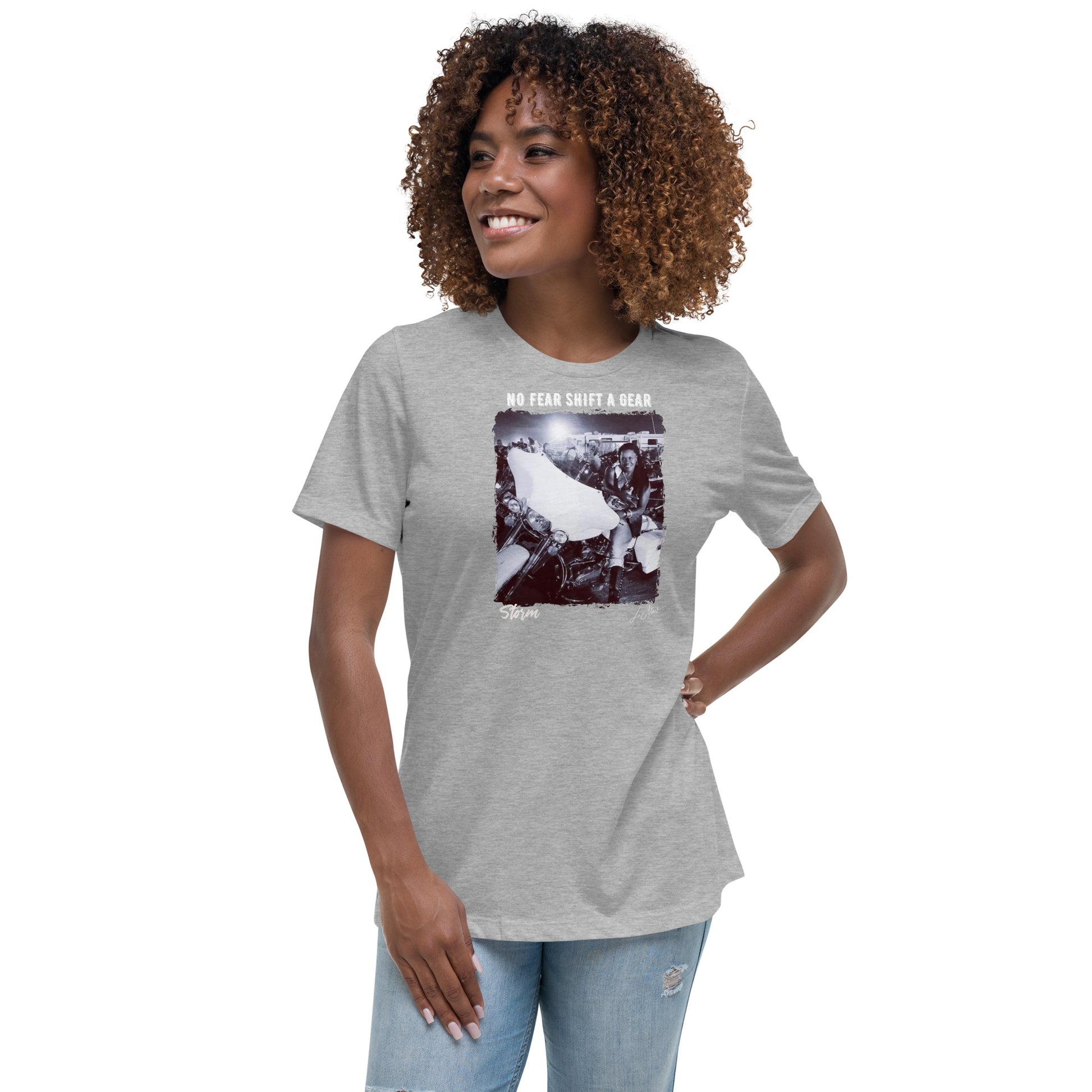 No Fear "Storm" Women's Relaxed T-Shirt - LeMack 