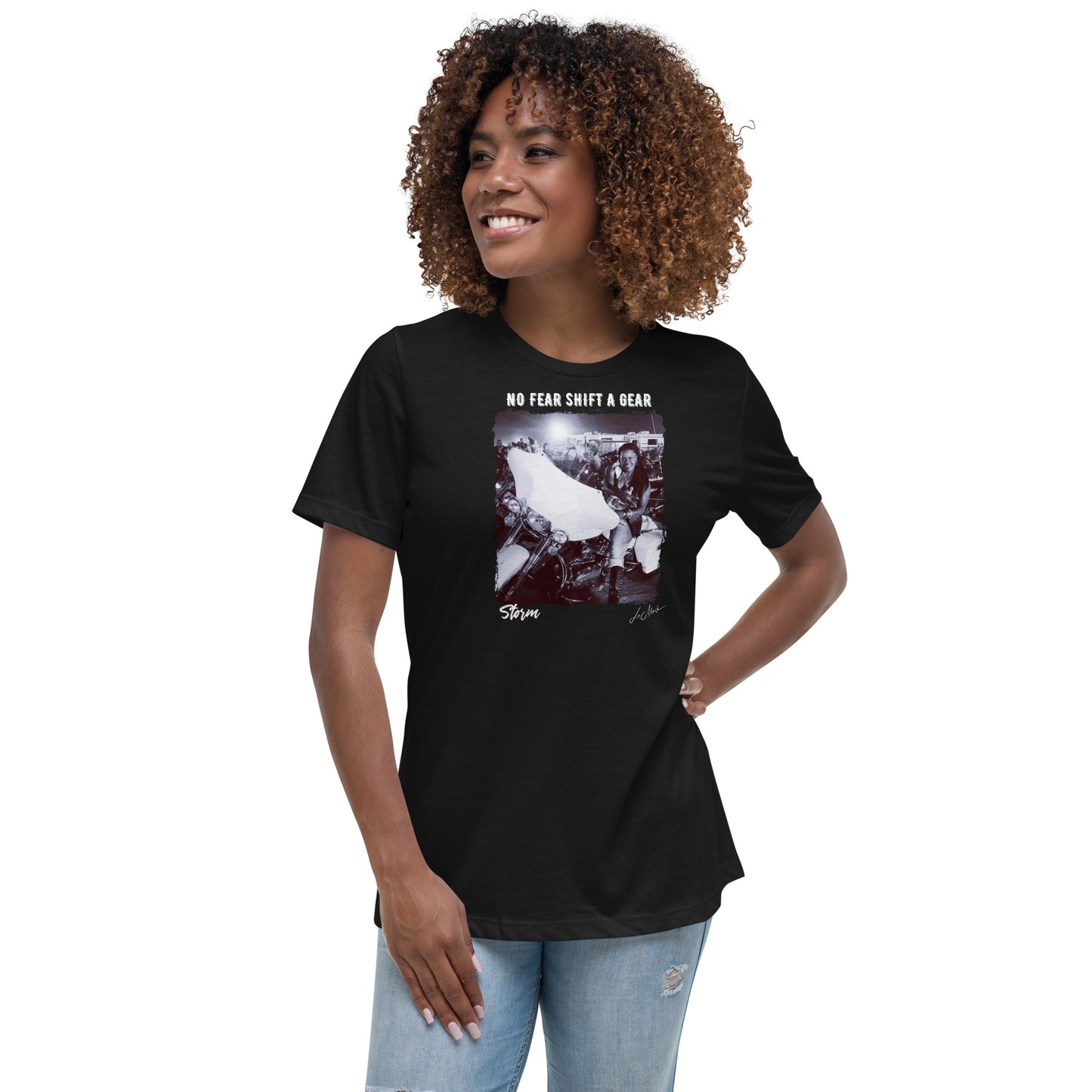 No Fear "Storm" Women's Relaxed T-Shirt - LeMack 