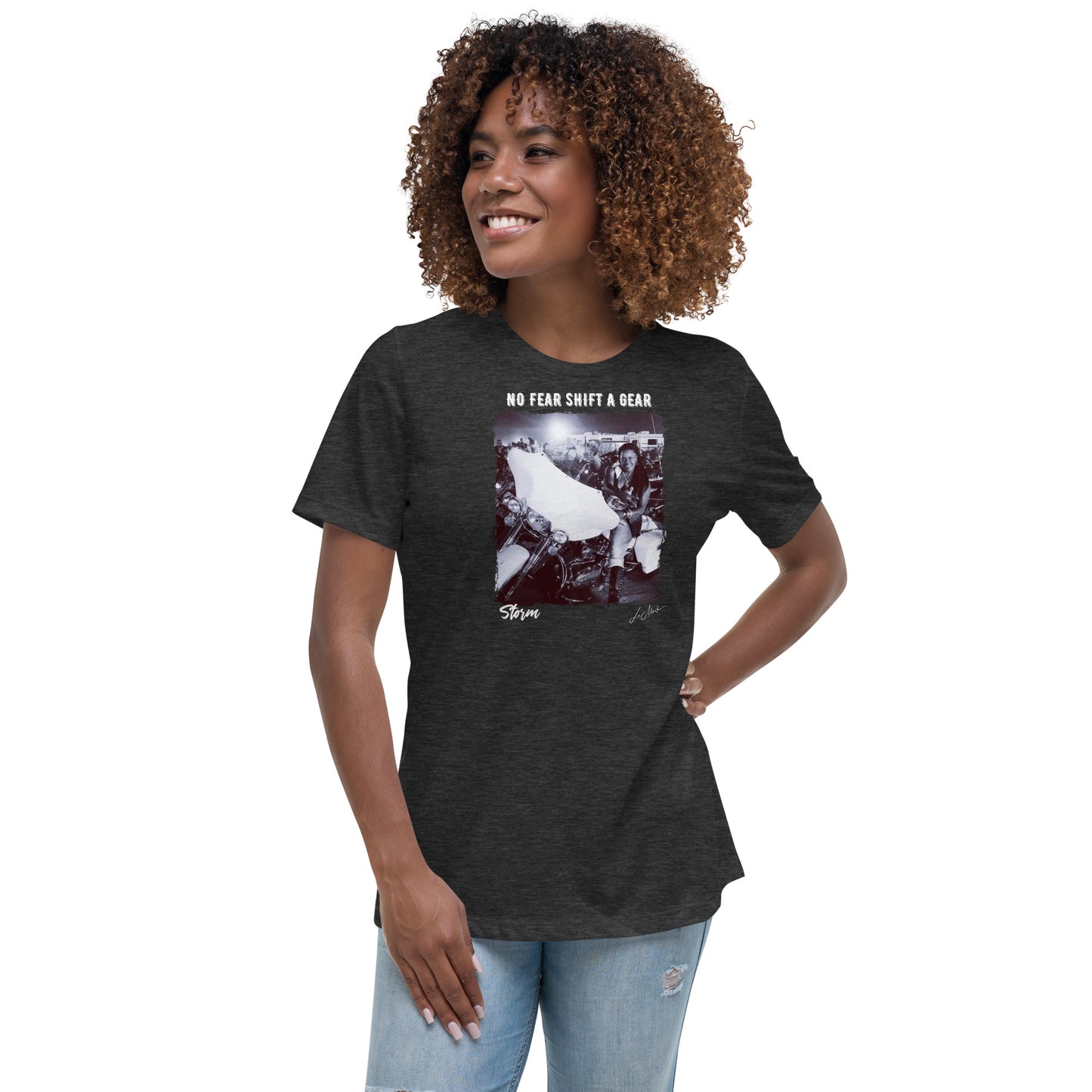 No Fear "Storm" Women's Relaxed T-Shirt - LeMack 