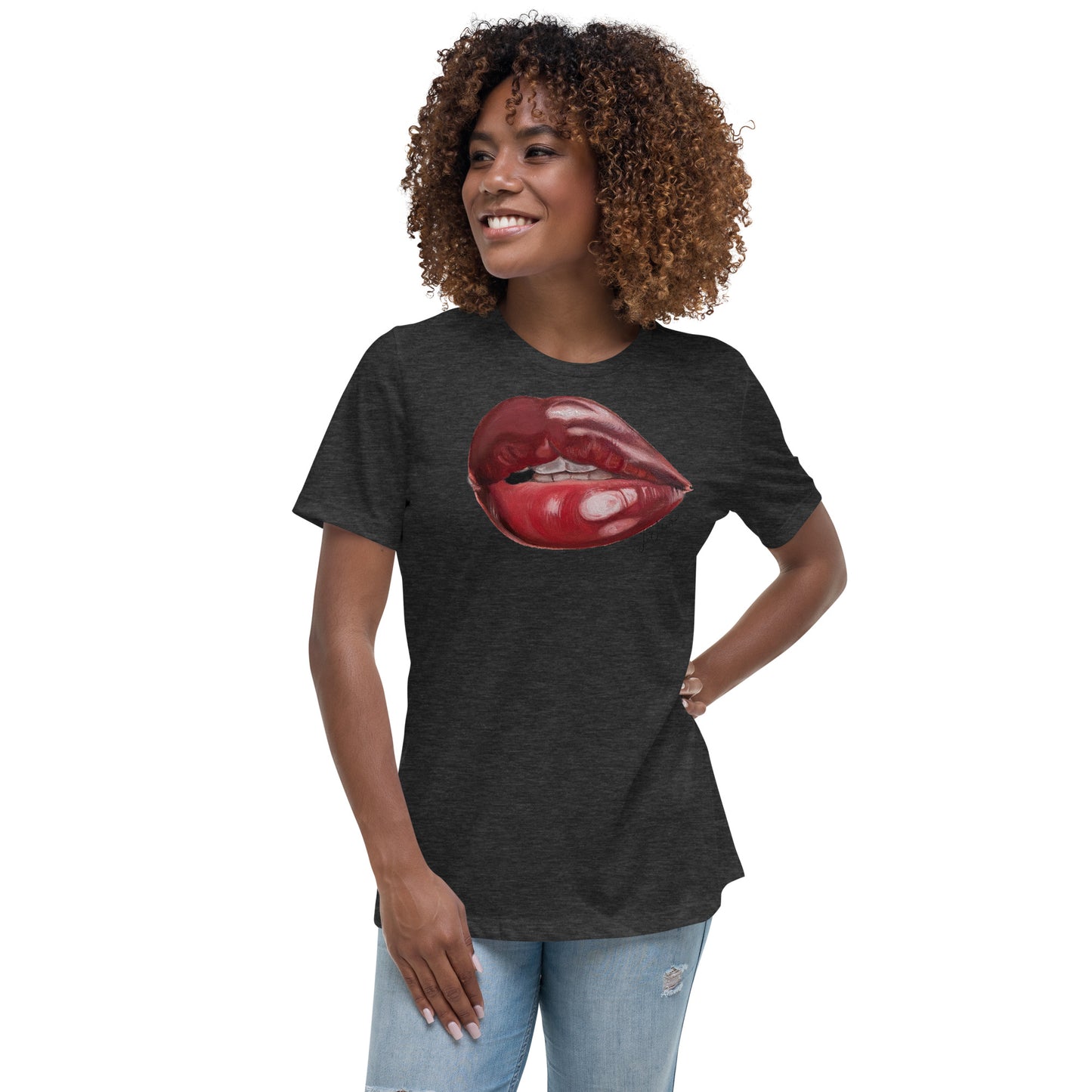 LeMack Lip Women's Relaxed T-Shirt - LeMack 