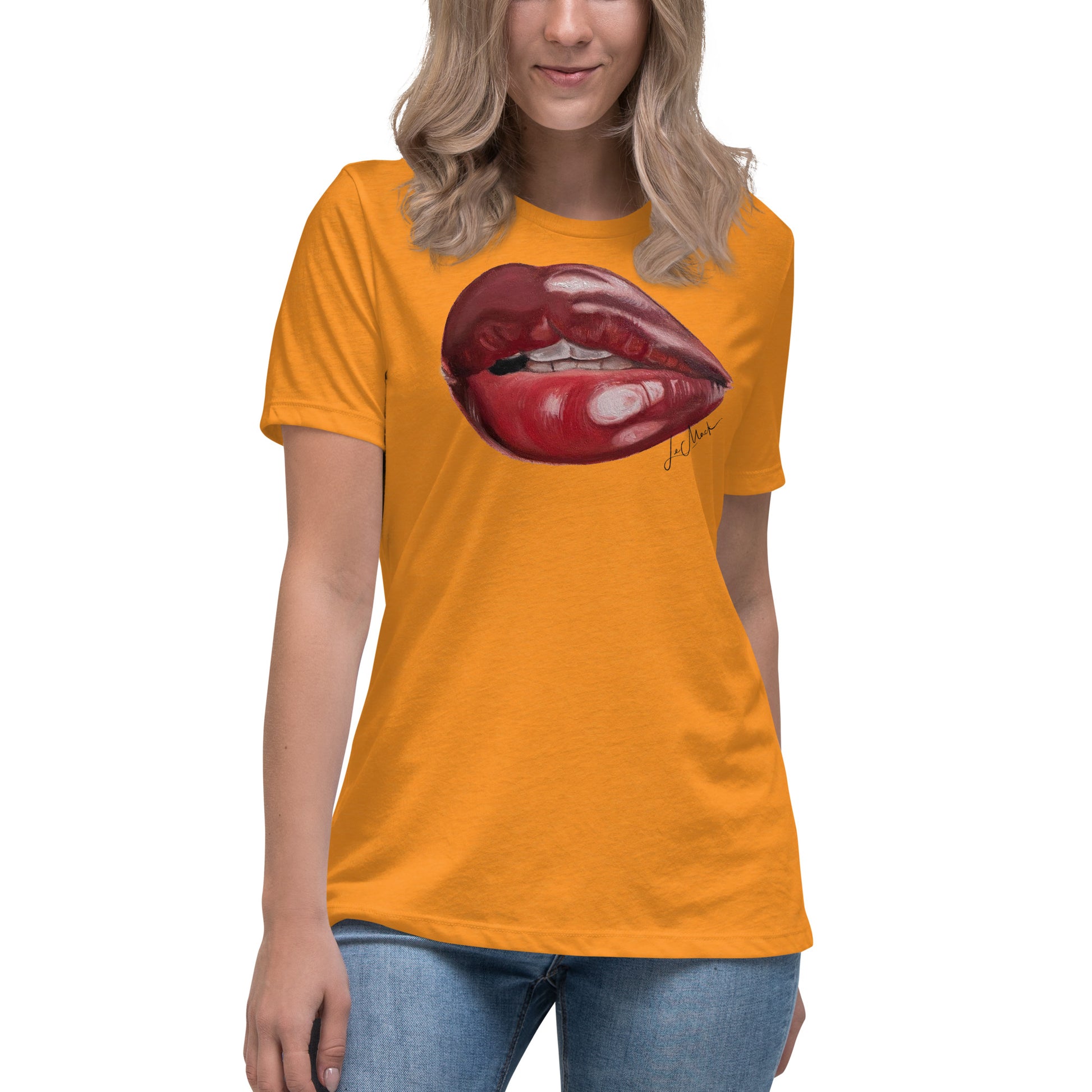 LeMack Lip Women's Relaxed T-Shirt - LeMack 