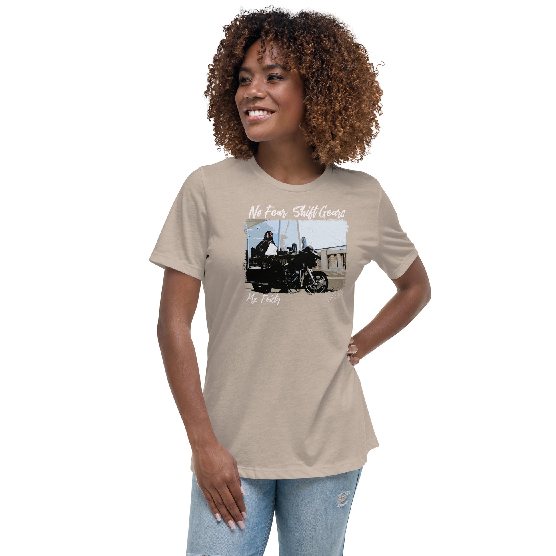 No Fear "Mz Feisty" Women's Relaxed T-Shirt - LeMack 